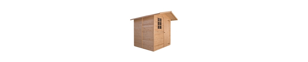 Garden wooden houses with single door - prices and offers from the factory with discounts up to 70%